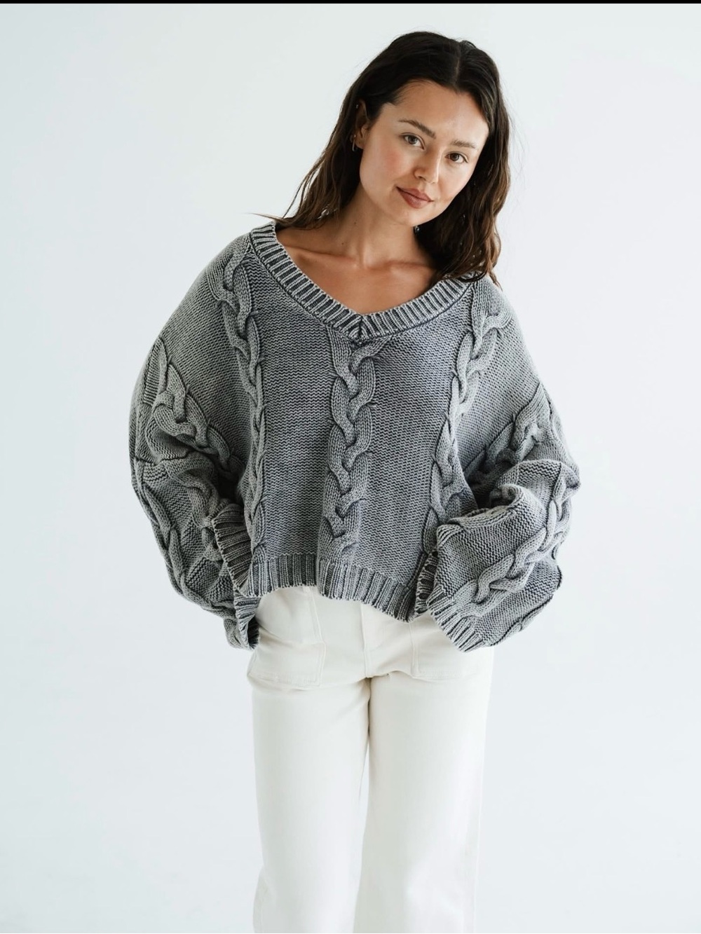 Carly Jean Los Angeles Rylie Cotton Sweater